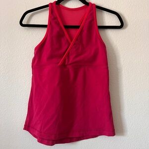 Lululemon pink athletic top